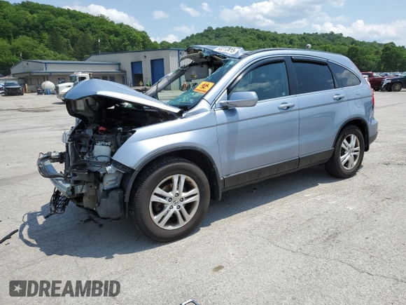 2011 Honda CR-V EX-L with VIN 5J6RE4H78BL084999, listed as a Copart auction lot 60310415 with 159,868 mi miles and Salvage title. Bid and sale history available at DreamBid. Image 1.
