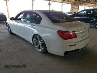 2012 BMW 7 Series 750Li с VIN WBAKB8C59CC852419, выставлен на аукционе Copart как лот 53736305 с пробегом 150 224 миль миль и Списание • Salvage title. История ставок и продаж доступна на DreamBid. Изображение 2.