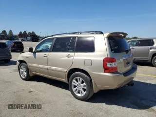2006 Toyota Highlander Hybrid with VIN JTEEW21A860007516, listed as a Copart auction lot 74111734 with 253,482 mi miles and Salvage Title. Bid and sale history available at carsss.com. Image 2.