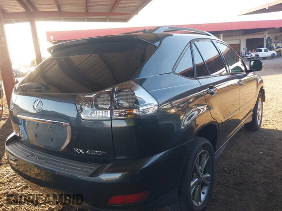 2006 Lexus RX 400h with VIN JTJHW31U460032587, listed as a IAAI auction lot 41838756 with 189,578 mi miles and . Bid and sale history available at DreamBid. Image 4.