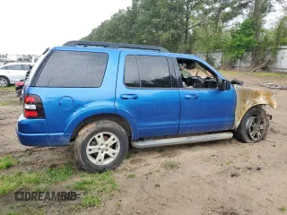 2010 Ford Explorer XLT with VIN 1FMEU6DE6AUA44030, listed as a Copart auction lot 50989715 with Not provided miles and Salvage title. Bid and sale history available at DreamBid. Image 3.