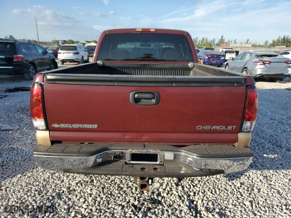 1999 Chevrolet Silverado 1500 LS with VIN 1GCEC19V4XZ162382, listed as a Copart auction lot 42801815 with 145,327 mi miles and Salvage Title. Bid and sale history available at carsss.com. Image 6.