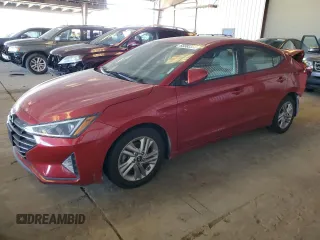2020 Hyundai Elantra SEL with VIN 5NPD84LF6LH513858, listed as a Copart auction lot 63385355 with 87,483 mi miles and Salvage title. Bid and sale history available at DreamBid. Image 1.