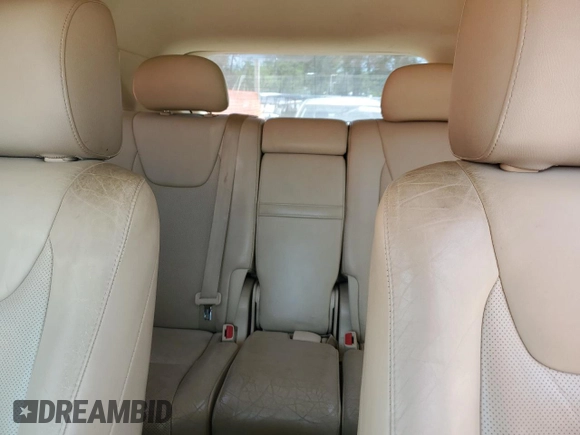 2011 Lexus RX 350 with VIN 2T2ZK1BA9BC056651, listed as a Copart auction lot 57199025 with 104,949 mi miles and Salvage title. Bid and sale history available at DreamBid. Image 10.