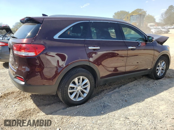 2018 Kia Sorento LX with VIN 5XYPGDA31JG415446, listed as a Copart auction lot 50805425 with 109,842 mi miles and Salvage Title. Bid and sale history available at carsss.com. Image 3.