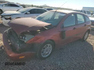 2003 Ford Focus ZX5 z VIN 3FAFP37373R183009, wystawiony jako Copart lot #82859144 z przebiegiem Nie podano mil oraz Szkoda całkowita • Salvage title. Historia ofert i sprzedaży dostępna na DreamBid. Obrazek 1.