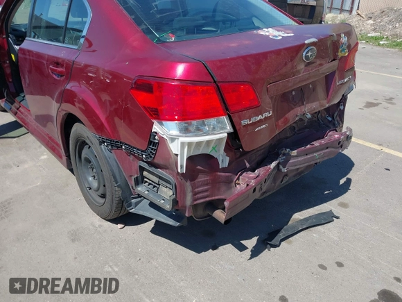 2012 Subaru Legacy 2.5i с VIN 4S3BMCA65C3032169, выставлен на аукционе IAAI как лот 42009907 с пробегом 175 565 миль миль и . История ставок и продаж доступна на DreamBid. Изображение 6.