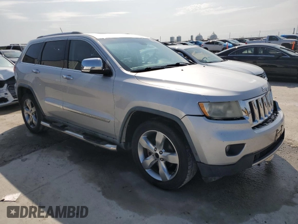 2011 Jeep Grand Cherokee Overland with VIN 1J4RS6GG6BC554856, listed as a Copart auction lot 55994505 with 181,516 mi miles and Salvage title. Bid and sale history available at DreamBid. Image 4.