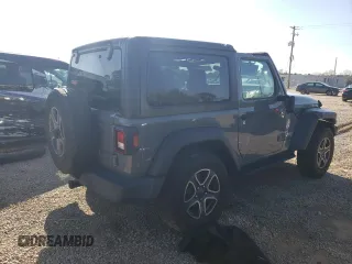 2020 Jeep Wrangler Willys with VIN 1C4GJXAG5LW307083, listed as a Copart auction lot 86994744 with 28,873 mi miles and Salvage title. Bid and sale history available at DreamBid. Image 3.