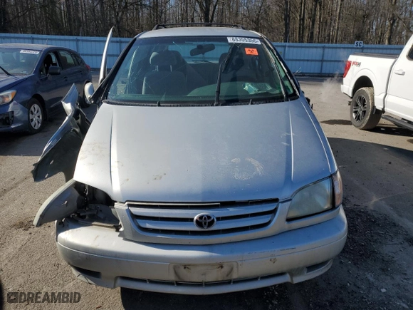 2003 Toyota Sienna LE with VIN 4T3ZF13C03U514917, listed as a Copart auction lot 88355355 with 146,050 mi miles and Salvage Title. Bid and sale history available at carsss.com. Image 5.