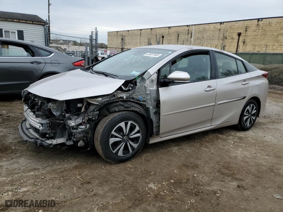 2019 Toyota Prius Prime Plus with VIN JTDKARFP9K3113090, listed as a Copart auction lot 43937345 with NaN miles and Salvage Title. Bid and sale history available at carsss.com. Image 1.