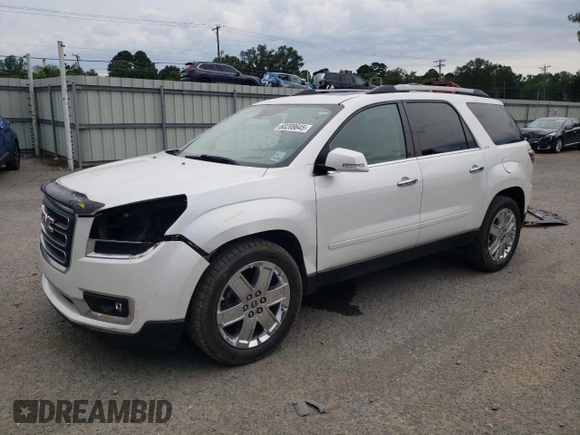2017 GMC Acadia Limited z VIN 1GKKVSKD7HJ233406, wystawiony jako Copart lot #60208645 z przebiegiem 117 248 mil mil oraz Szkoda całkowita • Salvage title. Historia ofert i sprzedaży dostępna na DreamBid. Obrazek 1.