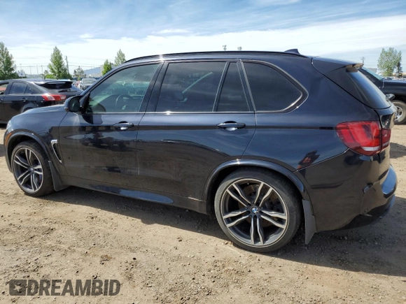 2017 BMW X5 M z VIN 5YMKT6C38H0X20710, wystawiony jako Copart lot #56927285 z przebiegiem 81 524 mil mil oraz Szkoda całkowita • Salvage title. Historia ofert i sprzedaży dostępna na DreamBid. Obrazek 2.