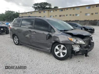 2014 Toyota Sienna LE AAS with VIN 5TDKK3DC8ES491172, listed as a Copart auction lot 51100105 with 44,203 mi miles and Salvage Title. Bid and sale history available at carsss.com. Image 4.