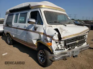 1992 Chevrolet Chevy Van z VIN 2GBEG25K3N4117707, wystawiony jako Copart lot #67318524 z przebiegiem 181 994 mil mil oraz Szkoda całkowita • Salvage title. Historia ofert i sprzedaży dostępna na DreamBid. Obrazek 4.