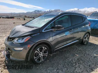 2017 Chevrolet Bolt EV Premier with VIN 1G1FX6S03H4188399, listed as a Copart auction lot 48950825 with 78,933 mi miles and Salvage Title. Bid and sale history available at carsss.com. Image 1.
