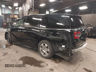 2018 Honda Odyssey Elite with VIN 5FNRL6H92JB110572, listed as a IAAI auction lot 41387270 with 159,806 mi miles and . Bid and sale history available at DreamBid. Image 3.