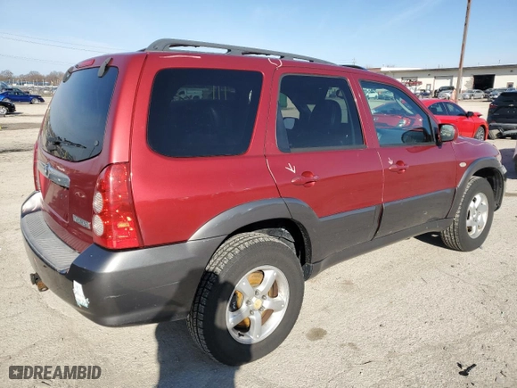 2005 Mazda Tribute s with VIN 4F2CZ96185KM36825, listed as a Copart auction lot 49453205 with NaN miles and Salvage Title. Bid and sale history available at carsss.com. Image 3.