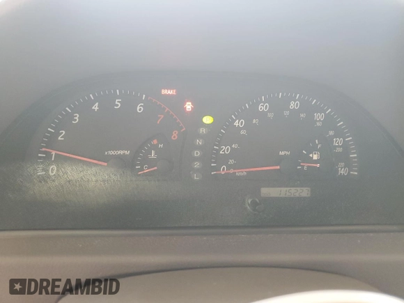 2003 Toyota Camry LE with VIN 4T1BE32K53U772495, listed as a Copart auction lot 54733305 with 115,227 mi miles and Salvage Title. Bid and sale history available at DreamBid. Image 9.