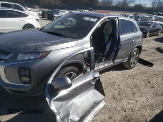 2022 Mitsubishi Outlander Sport ES with VIN JA4APUAU4NU001042, listed as a Copart auction lot 66758152 with 23,456 mi miles. Bid and sale history available at carsss.com. Image 9.