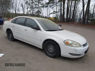 2007 Chevrolet Impala Police Pkg Police Pkg 9C1 with VIN 2G1WS55R479391719, listed as a IAAI auction lot 41392376 with 187,582 mi miles. Bid and sale history available at carsss.com. Image 1.