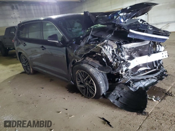 2024 Lexus TX 350 z VIN 5TDAAAB69RS012327, wystawiony jako Copart lot #46971175 z przebiegiem Nie podano mil oraz Szkoda całkowita • Salvage title. Historia ofert i sprzedaży dostępna na DreamBid. Obrazek 4.
