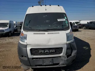 2019 Ram ProMaster Cargo Van with VIN 3C6TRVBG3KE529003, listed as a Copart auction lot 75574054 with 204,641 mi miles and Salvage Title. Bid and sale history available at carsss.com. Image 5.