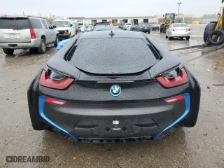 2015 BMW i8 with VIN WBY2Z2C54FV392430, listed as a Copart auction lot 78757944 with 0 mi miles and Non Repairable. Bid and sale history available at carsss.com. Image 6.