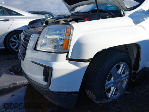 2016 GMC Terrain SLE with VIN 2GKALMEK2G6333836, listed as a IAAI auction lot 40810413 with 35,292 mi miles and . Bid and sale history available at carsss.com. Image 6.