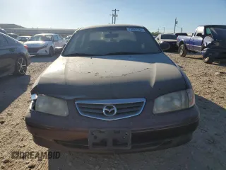 2001 Mazda 626 LX with VIN 1YVGF22D315215931, listed as a Copart auction lot 45399205 with 46,858 mi miles and Clean Title. Bid and sale history available at carsss.com. Image 5.