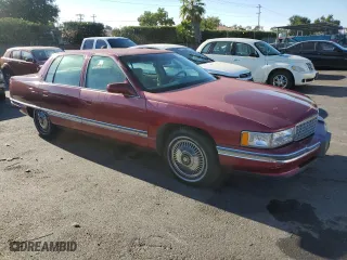 1995 Cadillac DeVille with VIN 1G6KD52B3SU271013, listed as a Copart auction lot 73149024 with 54,490 mi miles and Clean Title. Bid and sale history available at carsss.com. Image 4.
