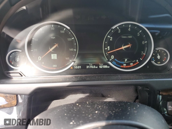 2019 BMW X6 xDrive35i with VIN 5UXKU2C59K0Z63092, listed as a Copart auction lot 72913844 with 62,189 mi miles and Salvage Title. Bid and sale history available at carsss.com. Image 9.