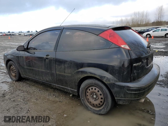 2007 Ford Focus S with VIN 1FAFP31N87W345162, listed as a Copart auction lot 44244185 with 136,207 mi miles and Clean Title. Bid and sale history available at DreamBid. Image 2.