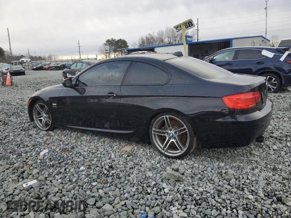 2013 BMW 3 Series 335is with VIN WBAKG1C58DJ217519, listed as a Copart auction lot 87397154 with 75,821 mi miles and Salvage Title. Bid and sale history available at carsss.com. Image 2.