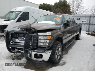 2015 Ford F-350 Platinum with VIN 1FT8W3BT9FEC93645, listed as a Copart auction lot 43228495 with 297,736 mi miles and Salvage Title. Bid and sale history available at DreamBid. Image 1.