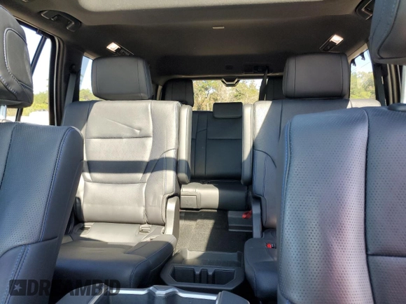 2023 Toyota Sequoia SR5 with VIN 7SVAAAAA4PX002324, listed as a Copart auction lot 81183314 with 40,964 mi miles and Salvage Title. Bid and sale history available at carsss.com. Image 10.