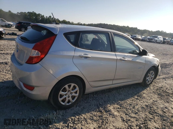 2013 Hyundai Accent GS with VIN KMHCT5AE6DU125705, listed as a Copart auction lot 68941154 with 195,930 mi miles and Clean Title. Bid and sale history available at carsss.com. Image 3.