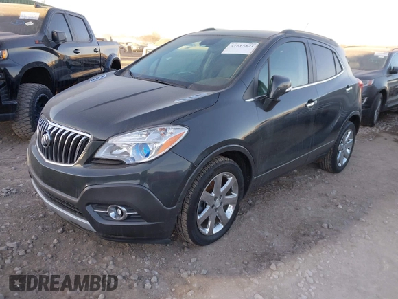 2016 Buick Encore Leather with VIN KL4CJCSB9GB559825, listed as a IAAI auction lot 41615821 with 77,297 mi miles. Bid and sale history available at carsss.com. Image 17.