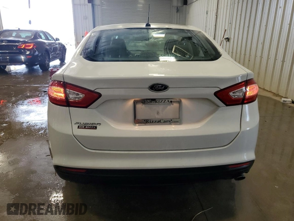 2015 Ford Fusion S with VIN 3FA6P0G79FR301924, listed as a Copart auction lot 50570565 with 121,859 mi miles and Salvage Title. Bid and sale history available at carsss.com. Image 6.