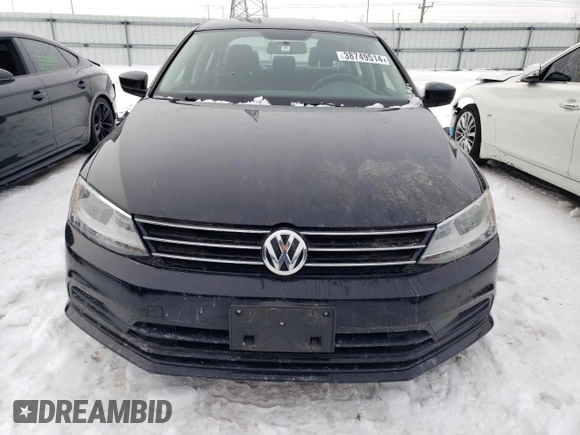 2015 Volkswagen Jetta SE with VIN 3VWD17AJ0FM247567, listed as a Copart auction lot 58827334 with 105,650 mi miles and Non repairable. Bid and sale history available at DreamBid. Image 5.
