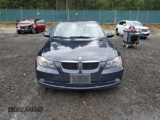 2007 BMW 3 Series 328i with VIN WBAVC53557FZ78645, listed as a Copart auction lot 48451255 with 144,489 mi miles and Salvage Title. Bid and sale history available at carsss.com. Image 5.