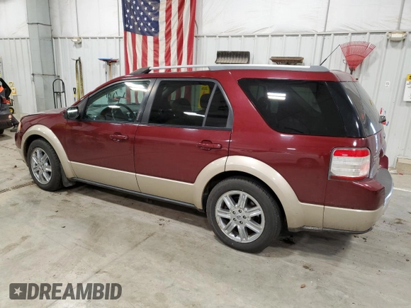 2008 Ford Taurus X Eddie Bauer with VIN 1FMDK08W18GA18543, listed as a Copart auction lot 83316674 with 139,299 mi miles and Clean title. Bid and sale history available at DreamBid. Image 2.