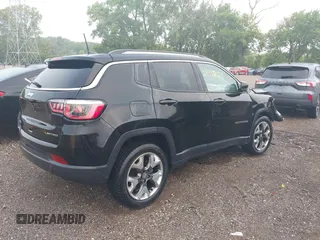 2018 Jeep Compass Limited with VIN 3C4NJDCB1JT354234, listed as a IAAI auction lot 39985028 with 76,293 mi miles. Bid and sale history available at carsss.com. Image 4.