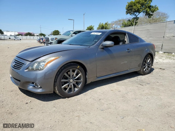 2011 Infiniti G37 Coupe Journey with VIN JN1CV6EK1BM211881, listed as a Copart auction lot 51621465 with 154,504 mi miles and Salvage Title. Bid and sale history available at carsss.com. Image 1.