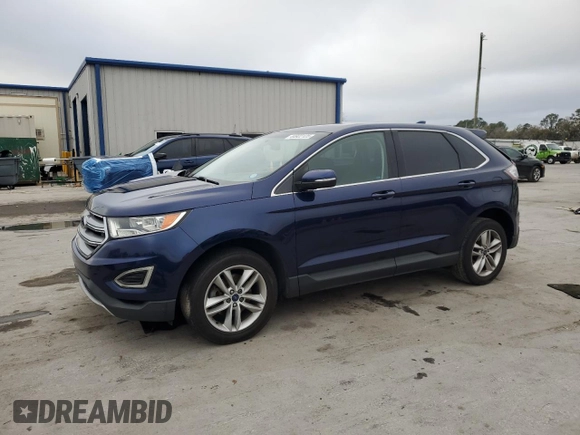 2016 Ford Edge SEL with VIN 2FMPK3J94GBC53284, listed as a Copart auction lot 44922125 with 138,936 mi miles and Salvage Title. Bid and sale history available at carsss.com. Image 1.