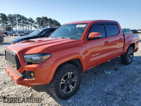 2017 Toyota Tacoma SR5 with VIN 5TFCZ5AN3HX117083, listed as a Copart auction lot 48805995 with 148,037 mi miles and Salvage Title. Bid and sale history available at DreamBid. Image 1.