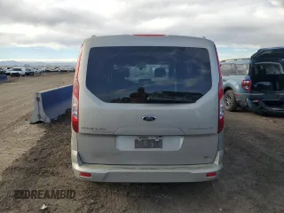 2015 Ford Transit Connect Wagon Titanium with VIN NM0GE9G79F1176441, listed as a Copart auction lot 81263684 with 120,670 mi miles and Salvage Title. Bid and sale history available at carsss.com. Image 6.