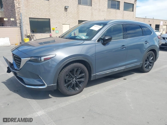 2021 Mazda CX-9 Grand Touring with VIN JM3TCBDY0M0503640, listed as a IAAI auction lot 42015216 with 38,397 mi miles. Bid and sale history available at carsss.com. Image 2.