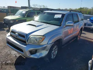 2007 Toyota 4Runner SR5 with VIN JTEZU14R870097383, listed as a IAAI auction lot 42036194 with 337,589 mi miles. Bid and sale history available at carsss.com. Image 18.