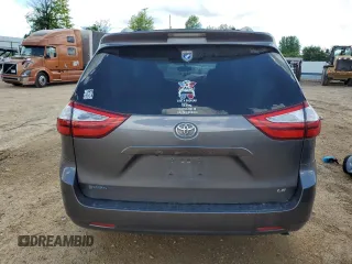 2017 Toyota Sienna LE Auto Access Seat with VIN 5TDKZ3DC1HS804935, listed as a Copart auction lot 54327274 with 0 mi miles and Salvage Title. Bid and sale history available at carsss.com. Image 6.
